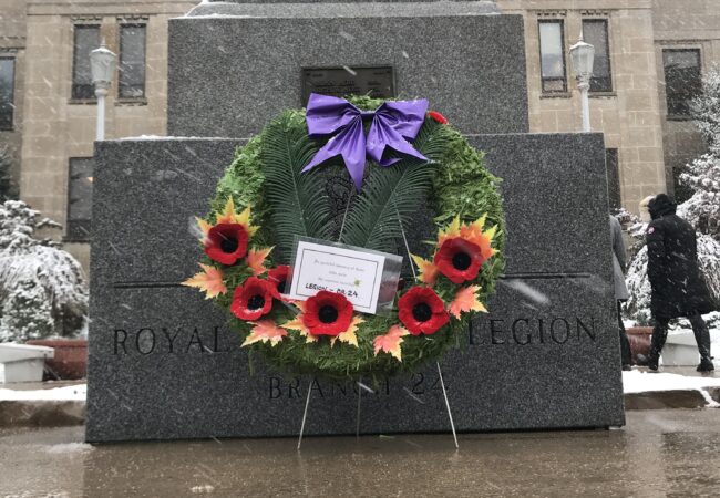 Royal Canadian Legion Branch 24 Cenotaph